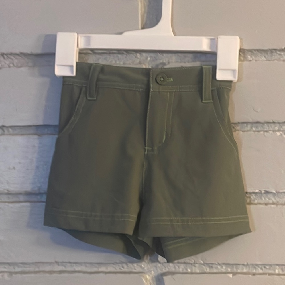 Patagonia Girls Green Hiking Shorts XS 5-6 EUC